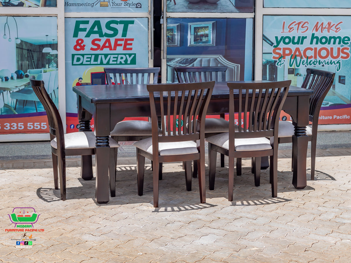6 SEATER DINING SET