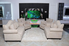Modern Asmara 7 seater corduroy sofa Sofa
