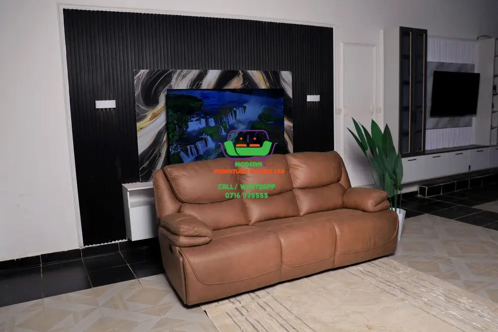Modern Austic 7 seater microfiber recliner sofa (3 + 2 + 1 + 1) Sofa