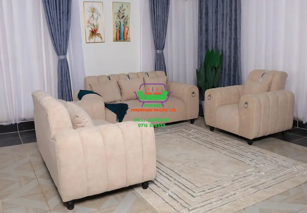 Modern bella 7seater corduroy sofa Sofa