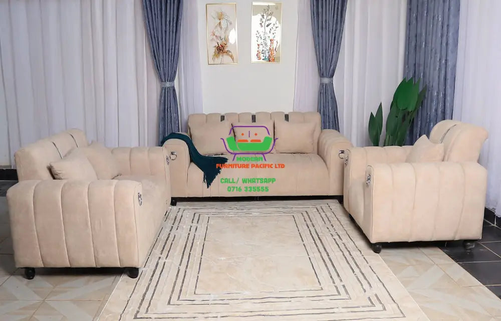 Modern bella 7seater corduroy sofa Sofa