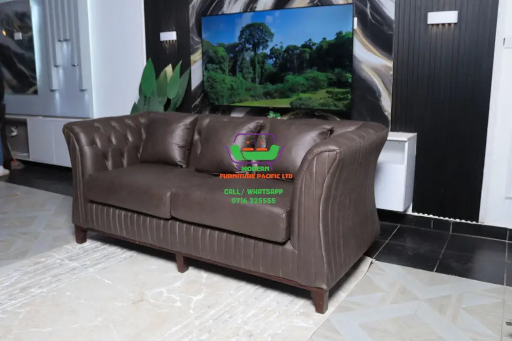 Modern Celine chester 7seater sofa (3 + 2 + 1 + 1) Sofa