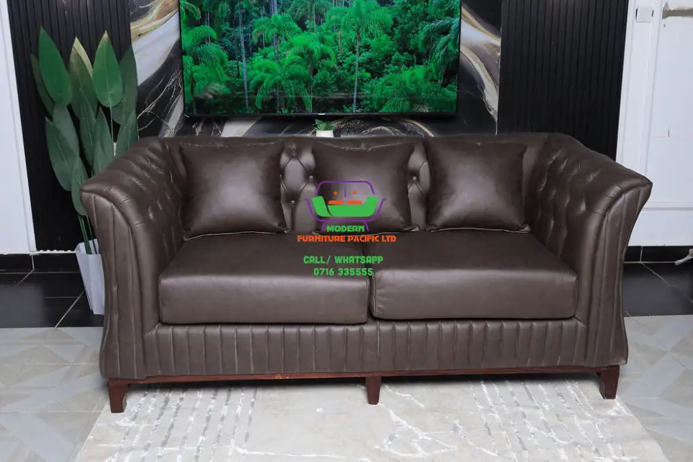 Modern Celine chester 7seater sofa (3 + 2 + 1 + 1) Sofa