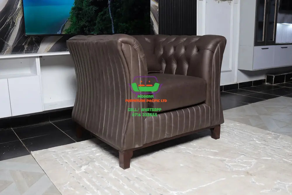 Modern Celine chester 7seater sofa (3 + 2 + 1 + 1) Sofa