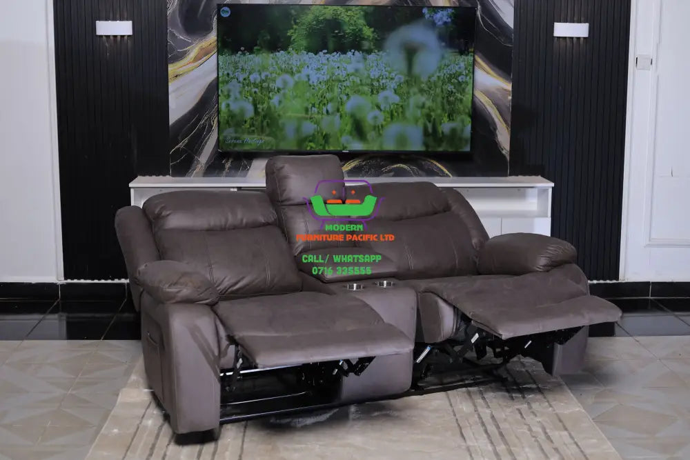 Modern cuddle microfibre recliner sofa 6 seater (3 + 2 + 1) Sofa