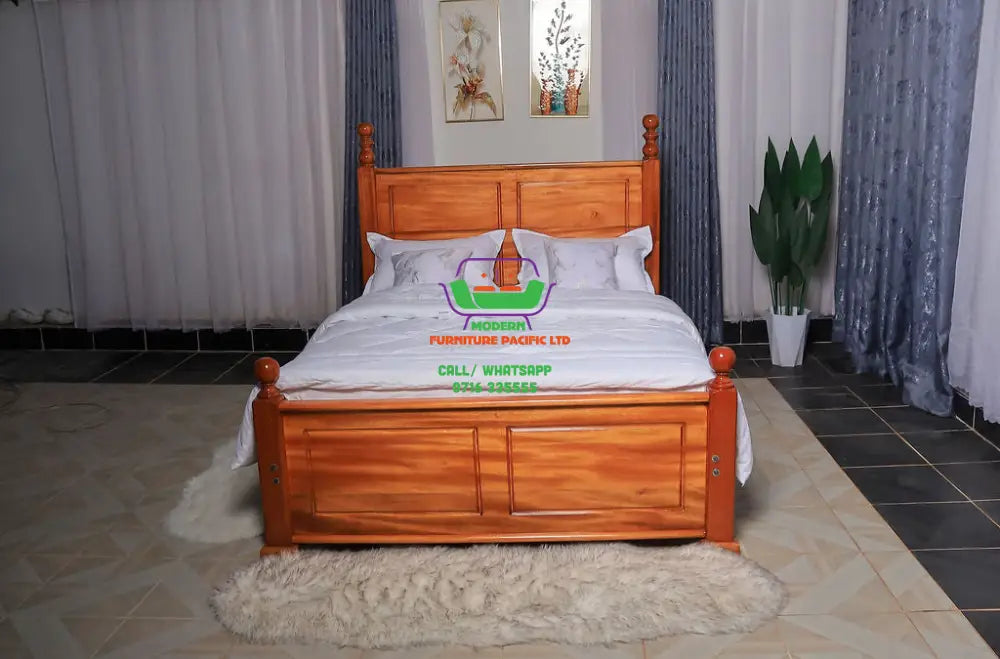 Modern Deluxe solid bed 5x6 Bed