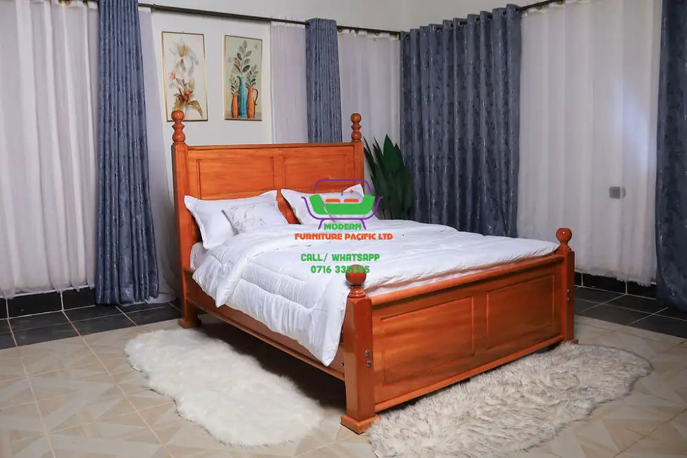 Modern Deluxe solid bed 5x6 Bed