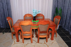 Modern Majestic Dining table Mahogany