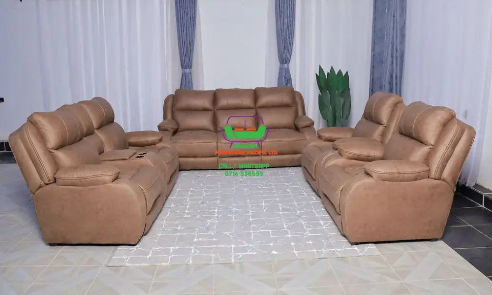 Modern Vista 7seater microfiber sofa Sofa
