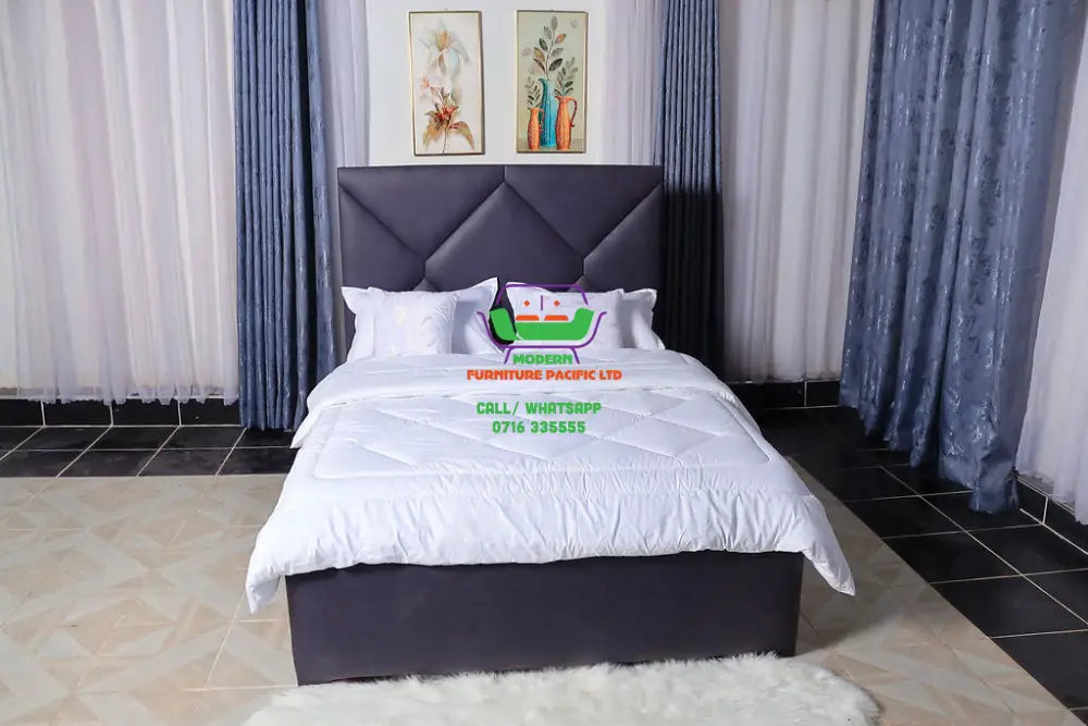 Suede Standard Bed 5X6 Bed